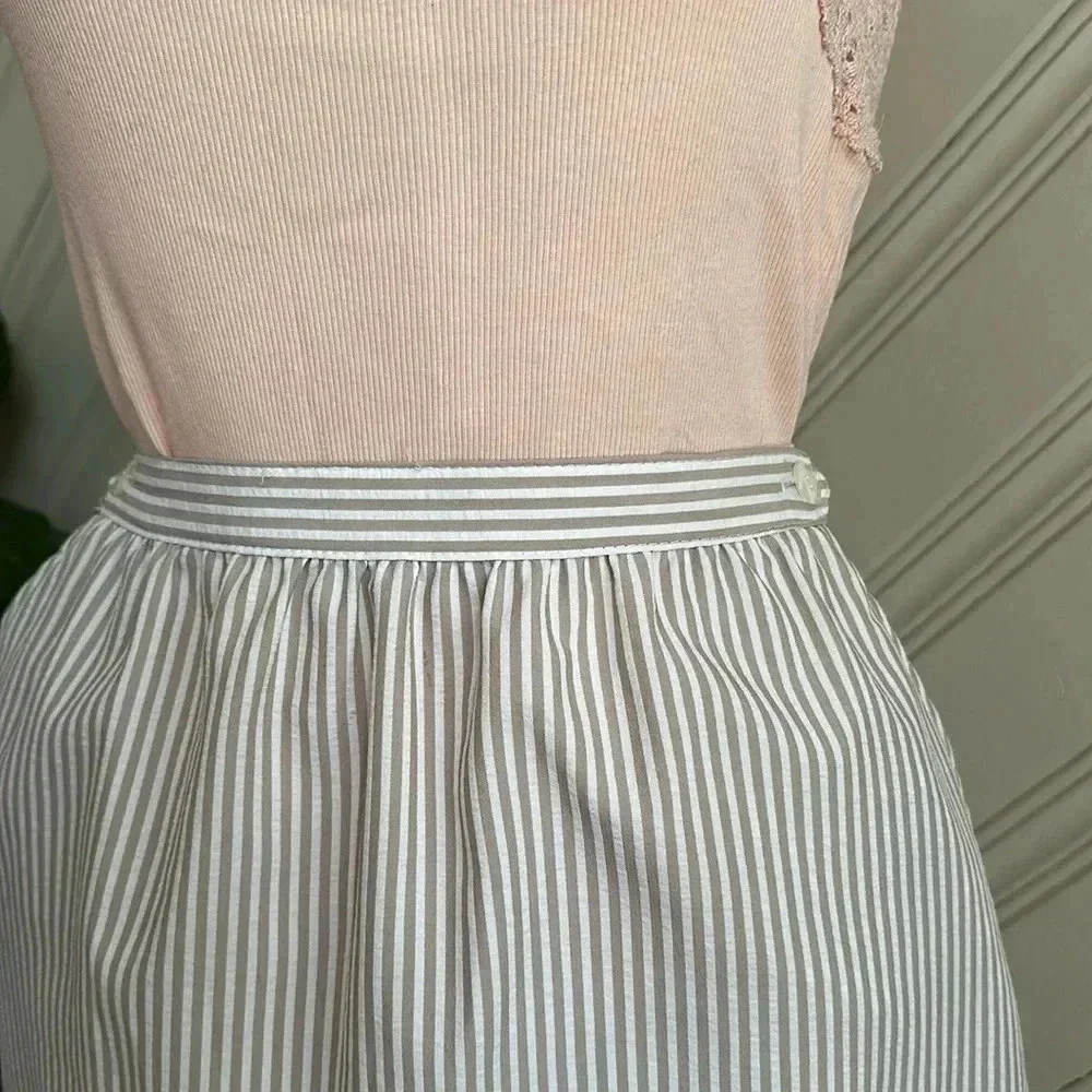 Vintage HABERDASHERY Seersucker Skirt Size14